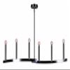 Forte 7175-06-55 Six Light Island Pendant, Brushed Nickel view 1