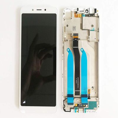 5.45" IPS LCD+Frame for Xiaomi Redmi 6 LCD Display Screen Replacement for Redmi 6A LCD Assembly 1440 * 720 Resolution (White)