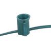 Novelty Lights C7 Green Ceramic Christmas Lights Set, 25 Foot String view 4