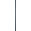 Builders Edge 14.5 in. W x 66 in. H, Custom Cathedral Top Center Mullion, Open Louver Shutters, Includes Matching Installation Spikes (Per Pair), 036 - Classic Blue view 4