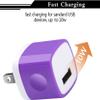 USB Charger,Charging Block 5-Pack 1A/5V USB Power Home Travel Adapter Plug view 3