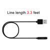 Fashioneey Charger Compatible for Asus Zenwatch 2, 3.3ft Portable USB Charging Cable Cord Replacement Charging Cradle Station Compatible Asus Zenwatch 2 Smartwatch & WI501Q/ WI502Q view 3