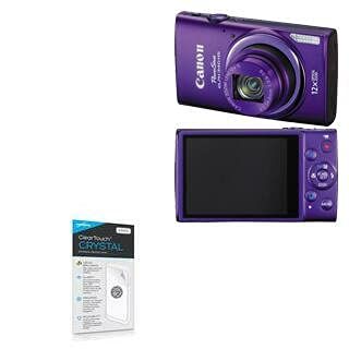 BoxWave Screen Protector Compatible with Canon Powershot ELPH 340 HS - ClearTouch Crystal (2-Pack), HD Film Skin - Shields from Scratches