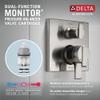 Delta Faucet Ara 17 Series Dual-Function Shower Handle Valve Trim Kit with 3-Setting Integrated Diverter, Venetian Bronze T27867-RB (Valve Not Included) view 3