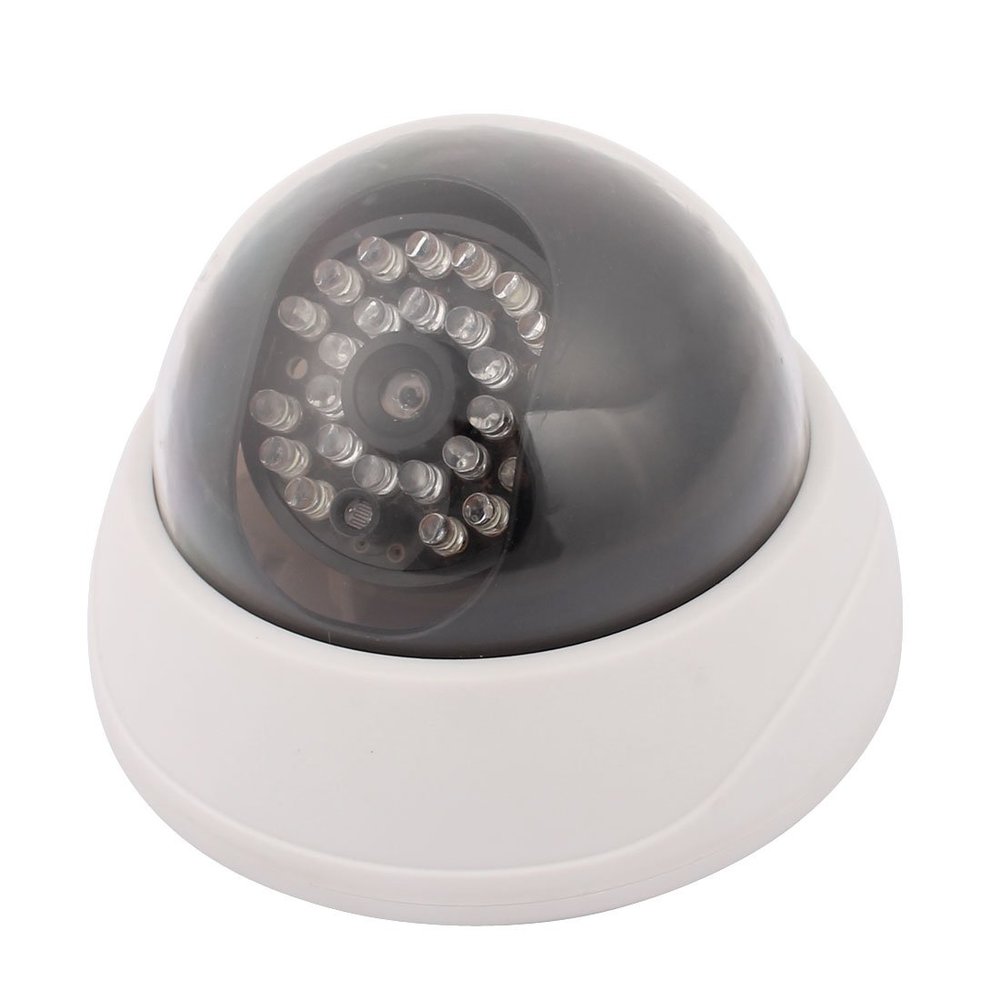 Aexit Dummy Electronic security Surveillance CCTV Home Security Dome Camera With LED Light