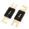 Aexit 2 Pcs Distribution electrical ANL Fuses 100A Car Audio Power Wire Boat Auto Electronics Fuse Black view 1