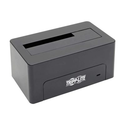 TRIPP LITE USB C to SATA III Hard Drive Reader, HDD Dock, SATA Reader/SSD Reader, USB C & Thunderbolt 3, 10 Gbps, Black, 3 Year Warranty (U439-001-CG2)