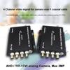 E-link 4 Channel Video Multiplexer - 4Ch CCTV Video Multiplexer Over 1 Coaxial Cable for Standard Analog Cameras view 2