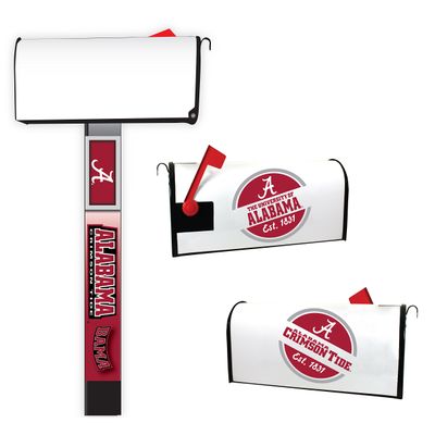 Magnetic Mailbox Cover 2-Pack Mailbox Post Cover Officially Licensed Collegiate Product