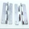 (2) Two Exterior Lockable Butterfly Latches with Keeper Plate.(Chromed Finish) view 1
