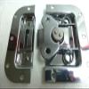 (2) Two Chrome Medium Butterfly Latches (Split Dish) PladLock for ATA Road Cases view 2