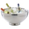 HUBERT Punch Bowl 7 Liter Capacity Double Wall Design 17" Diameter Stainless Steel view 2