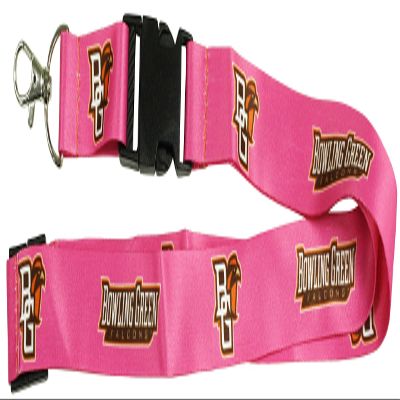 R and R Imports Bowling Green Falcons Pink Lanyard Officially Licensed Collegiate Product