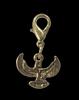 ViciBeads Charm, Zipper Pull Charm, Egyptian Goddess Isis Gold Colored Charm+ GIFT BAG view 3