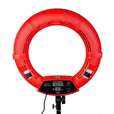 Yidoblo18 Dimmable Fluorescent Ring Light Kit: 96W 5500K Ring Light, Light Stand, Soft Tube, Filter and Bag for Photography YouTube Self Video Make-up (FS-480II)