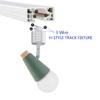 Kiven 3-Lights Adjustable Track Lighting Kit H Track Light for Living Room, Kitchen, Utility Room (Green) view 2