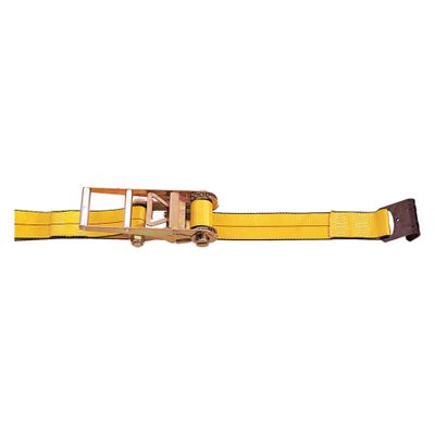 Cargo Strap, Gold, 16, 200 lb., 27 ft., Steel