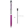 Stylus Pens for Touch Screens, ChaoQ 2 in 1 Crystal Stylus Ballpoint Pen (10-Pack), 1.0mm Medium Point (Black Ink), with 10 Replaceable Rubber Tips view 3
