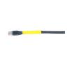AVLGear SUPERCAT5E-S-RR-2 | Booted RJ45 Connectors 2 Foot Ethernet Cord Yellow view 1