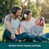 Pro For Sho 34dB NRR Ear Protection, Noise Reduction Ear Muffs - Teal view 4