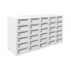 FixtureDisplays 30-Slot Cell Phone Storage Station Lockers with 5.5"L Slot Works for Mini, Assignment Mail Slot Box 15254-NEW No Charging Capability - for Charging Lockers Purchase SKU 15252. view 1