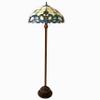 Chloe CH18043IV18-FL2 2 Light Victorian 18" Shade Doutzen Tiffany-Style Floor Lamp, 63 x 18 x 18 x Inch, Multicolor view 2