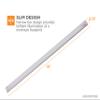 PureOptics LED Dimmable Linkable LED Shop Light with Motion Sensor and Magnetic Option, 10.5W, 780 Lumens, 18", Warm (LEDUC18-1WK) view 3