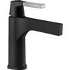 Delta Faucet Zura Single Hole Bathroom Faucet, Single Handle Bathroom Faucet Chrome, Bathroom Sink Faucet, Diamond Seal Technology, Drain Assembly, Chrome 574-CSMPU-DST view 1
