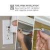 PureOptics LED Under Cabinet Lighting Kit, 3-Bars, 12in. Each, DIY Tool-Free Install w/Magnetic Option, Daylight, 5000K, 1290 Lumens (LEDUC12-3DK) view 2