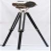 THOR INSTRUMENTS Retro Studio Spot Lamp Floor Tripod Searchlight, Chrome, 185 cm view 1