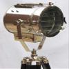 THOR INSTRUMENTS Retro Studio Spot Lamp Floor Tripod Searchlight, Chrome, 185 cm view 2