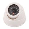 Aexit Indoor Outdoor Electronic security Dummy CCTV Security Dome Camera With Flashing Red LED Light view 1