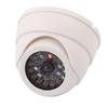 Aexit Indoor Outdoor Electronic security Dummy CCTV Security Dome Camera With Flashing Red LED Light view 3