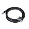 LFHUKEJI RJ45 to RS232, DB9 9-Pin Serial Port Male to RJ45 Cat5 Ethernet LAN Console 3.3Ft view 2