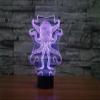 ATD 3D Room Warm Illumination Octopus 7 Colors Change LED Touch Control Desk Lamp view 1