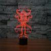 ATD 3D Room Warm Illumination Octopus 7 Colors Change LED Touch Control Desk Lamp view 2