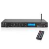 Pyle Rack Mount Studio Pre-Amplifier - Audio Receiver System w/ Digital LCD Display Bluetooth FM Radio Recording Mode Remote Control USB Flash or SD Card Reader Input and Output Jack - PPRE70BT view 1
