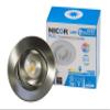 Nicor Lighting 2 inch LED Gimbal Downlight in Nickel, 3000K (DLG2-10-120-3K-NK) view 1