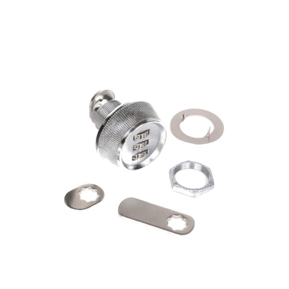 CCL 39051 / Dial Combination Cam Lock / 3/4" / Silver