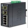 PLANET TECHNOLOGY ISW-621TF IP30 Industrial Ethernet Switch 4-Port 10/100Base-TX + 2-Port 100Base-FX SFP (SM/MM SFP) (-40~75C) view 1