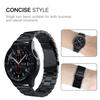 V-MORO Compatible with Samsung Gear S3 Frontier Bands/Galaxy Watch 3 45mm/Galaxy Watch 46mm(2019),22mm Solid Stainless Steel Metal Business Bracelet Strap Black(Not for galaxy watch 4 classic 46mm) view 3