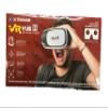 Xtreme VR Vue II Virtual Reality Viewer Glasses Headset, White Black, Adjustable view 2