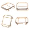 HJINVIGOUR Bling Luxury Rhinestone Crystal Diamond Protective Cover Case Bezel Compatible Apple Watch Series 4 5 6 SE 40mm 44mm Series 3 2 1 38mm 42mm view 1