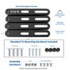 VIVO Steel VESA Extension Mount Adapter Brackets for Screens 32 to 55 inch LCD LED TV, Conversion Plate Kit for VESA up to 400x400mm (MOUNT-AD400B) view 2