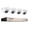 ZOSI 3K Lite 8CH H.265+ Home Security Camera System with AI Human/Vehicle Detection,Night Vision,5MP Lite 8 Channel CCTV DVR,4pcs 1080P 1920TVL 2MP Outdoor Indoor Surveillance Dome Cameras (No HDD) view 1