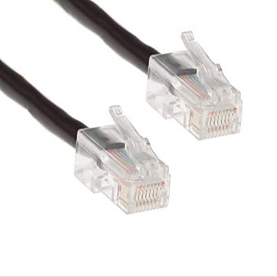 PHAT SATELLITE INTL - CAT5e Riser CMR Ethernet LAN Data Networking Cable Pure Solid Copper 24 AWG 4-Pair UTP 350Mhz RJ45 Connector UL ETL CMR Internet Patch Cord Assembled in USA (210 feet, Black)