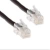PHAT SATELLITE INTL - CAT5e Riser CMR Ethernet LAN Data Networking Cable Pure Solid Copper 24 AWG 4-Pair UTP 350Mhz RJ45 Connector UL ETL CMR Internet Patch Cord Assembled in USA (210 feet, Black) view 1