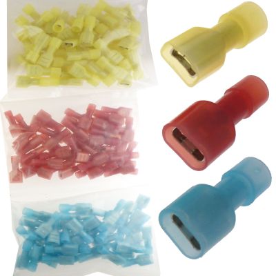 150 Female Insulated Wire Terminal Disconnect Connector Car Audio Speaker Alarm