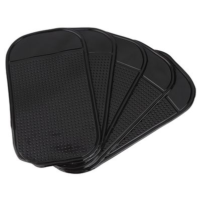 Car Dashboard Non Slip Mat, 5Pcs Car Dashboard Sticky Pad Adhesive Holder Black Anti-Slide Mat for Cell Phone Glass Mirrors Keys GPS Radar Detector