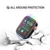 JULK Case for Apple Watch Series 6/SE/5/4 44mm [2-Pack] - TPU HD Ultra-Thin Cover (1 Black+1 Transparent) view 3